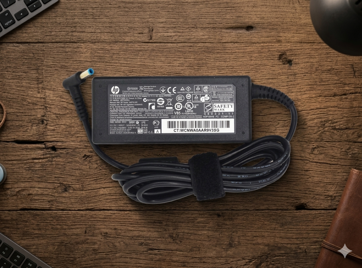 HP Laptop Blue Pin Charger 19.5V